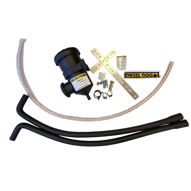 81000 Diesel Dog Catch Can Kit Universal Provent 200 Kit